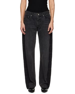 Undercover Lace Jeans - Black