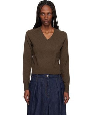 arch4 Boston V-Neck Jumper - Black