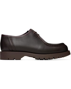 Kleman Burgundy Padror Derbys - Brown