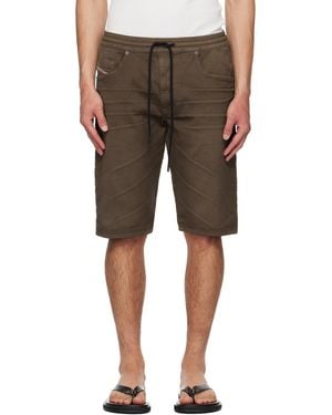 DIESEL 2033 D-Krooley-Short Jogg Denim Shorts - Multicolour