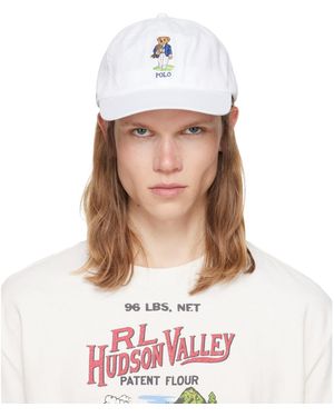 Polo Ralph Lauren Polo Bear Twill Ball Cap - White