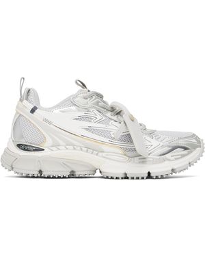 Off-White c/o Virgil Abloh ホワイト＆シルバー Be Right Back スニーカー - ブラック