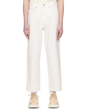 LE17SEPTEMBRE Five-Pocket Jeans - White