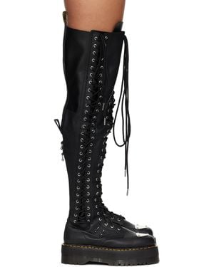 Dr. Martens 28-eye Extreme Max Tall Boots - Black
