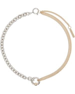 Justine Clenquet Faith Necklace - Metallic