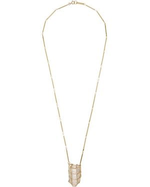 Isabel Marant Rock Crystal Necklace - Black