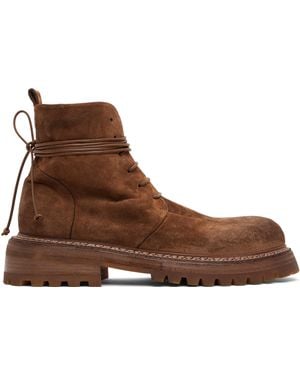 Marsèll Carrucola Combat Boots - Brown