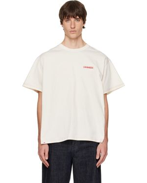 Charles Jeffrey Off- Print Logo T-Shirt - White