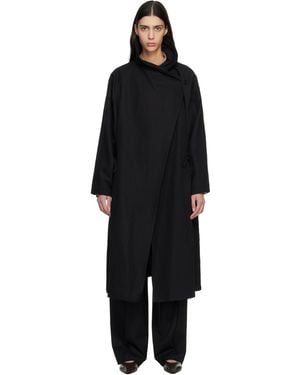 LE17SEPTEMBRE Sculptured Coat - Black