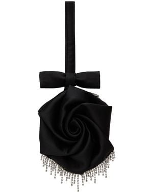 ShuShu/Tong Black Rose Hand Mini Bag