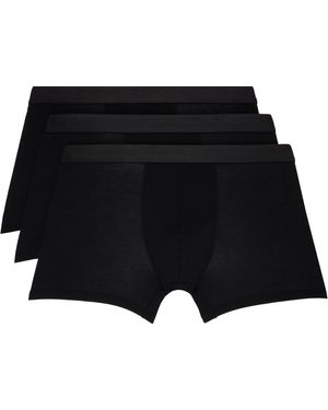 CDLP Ensemble De Trois Boxers Noirs À Évacuation De L'Humidité