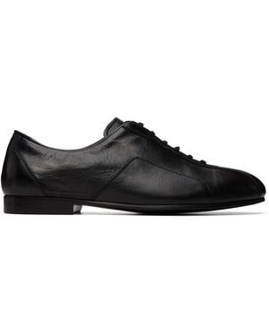 Jil Sander Hamburg Lace-Up Oxfords - Black