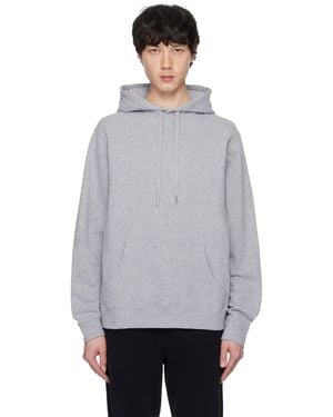 Sunspel グレー ループバック フーディ