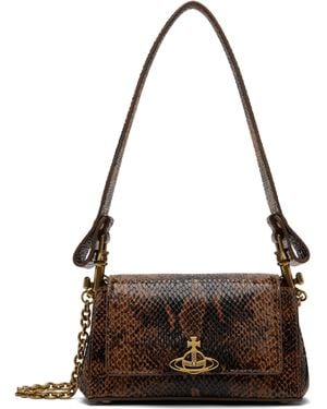 Vivienne Westwood Tan Small Hazel Bag - Brown