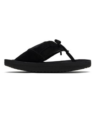 Abra Ssense Exclusive Platform Flip-Flops - Black