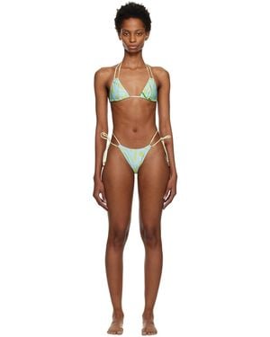 DOS SWIM Ssense Exclusive Ty Top & Luna Bottom Bikini - Black
