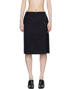 Co. Wrap Miniskirt - Black