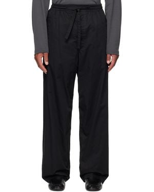 Lemaire Pyjama Trousers - Black