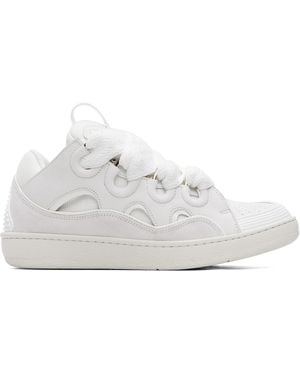 Lanvin Curb Trainers - White