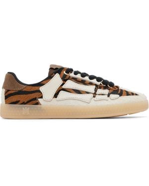 Amiri Zebra Pacific Bones Trainers - Black