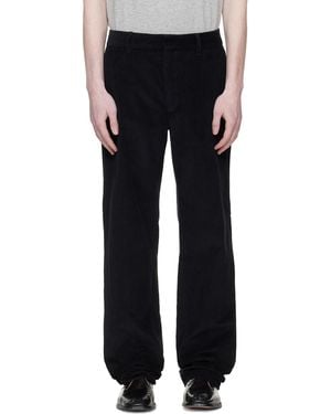 Commission Low-Rise Boy Trousers - Black