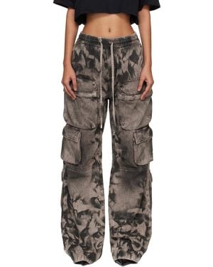 Amiri Washed Cargo Jeans - Black