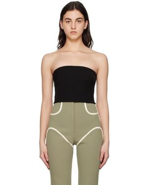 Paris Georgia Basics Ssense Exclusive Audrey Tank Top - Black