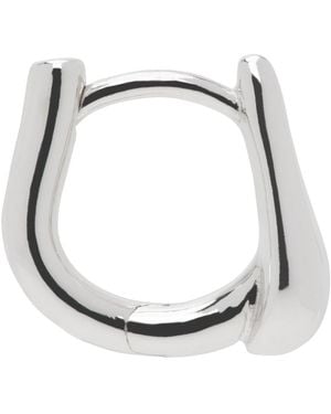 Maria Black Fhain Huggie Single Earring - Metallic