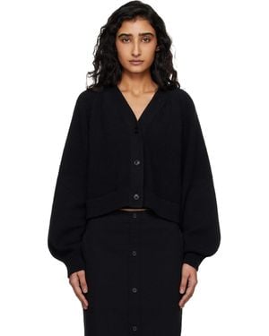 YMC Computer Cardigan - Black