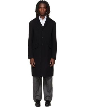 Jil Sander Melton Coat - Black