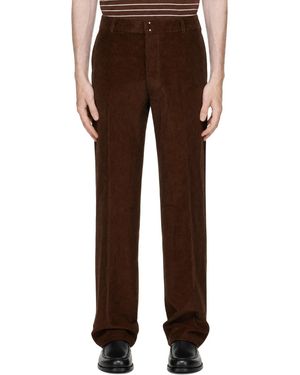 Ami Paris Pantalon Brun - Marron