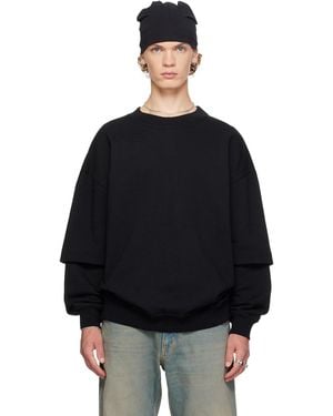 SECONDA Luna Sweatshirt - Black