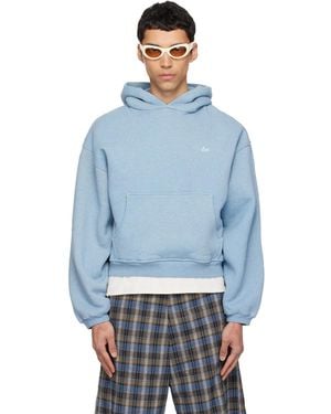 ERL Heathered Hoodie - Blue