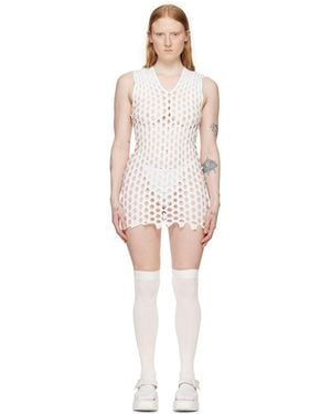 Sinéad O'Dwyer Squiggle Minidress - Black