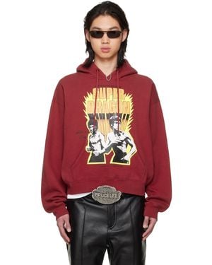 Lu'u Dan Bruce Lee X Lựu Đạn Heavy Weight Gym Hoodie - Red