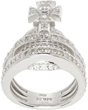 Vivienne Westwood Orb Ring - Grey