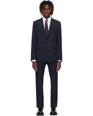 Dries Van Noten Slim Fit Suit - Black