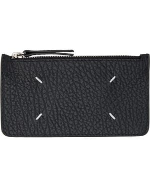 Maison Margiela Four Stitches Card Holder - Black