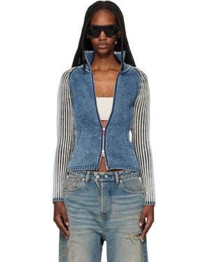 DIESEL M-Estrella Cardigan - Blue