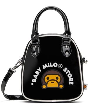 A Bathing Ape Bowling Bag - Black