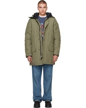 Canada Goose Khaki Tonal Disc Langford Down Parka - Green