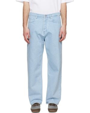 Maison Kitsuné Wide Jeans - Blue