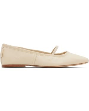 A.P.C. Swan Ballerina Flats - Black