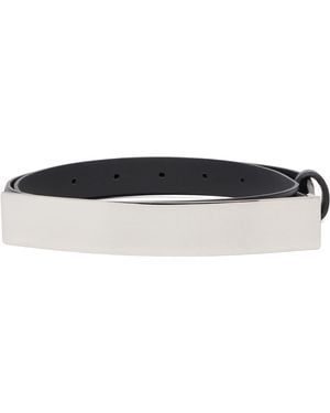 Mugler Leather Belt - Black
