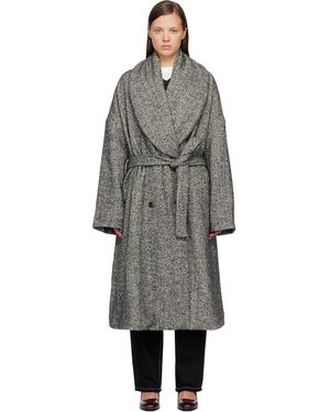 Casey Casey Great Coat - Black
