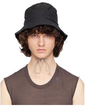 Rick Owens Temple Gilligan Bucket Hat - Multicolour