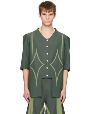 Uncertain Factor Interstellar Ω Shirt - Green