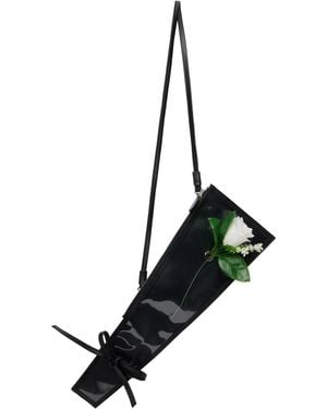 Dheygere Rose Sleeve Clutch - Black