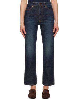 KHAITE Abigail Stretch Jeans - Blue