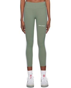 Palm Angels ーン トレーニング トラック スポーツレギンス - グリーン